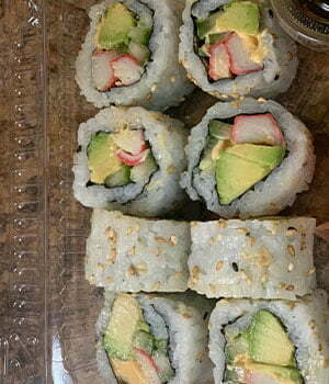 spicy california roll